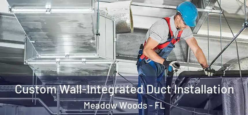 Custom Wall-Integrated Duct Installation Meadow Woods - FL