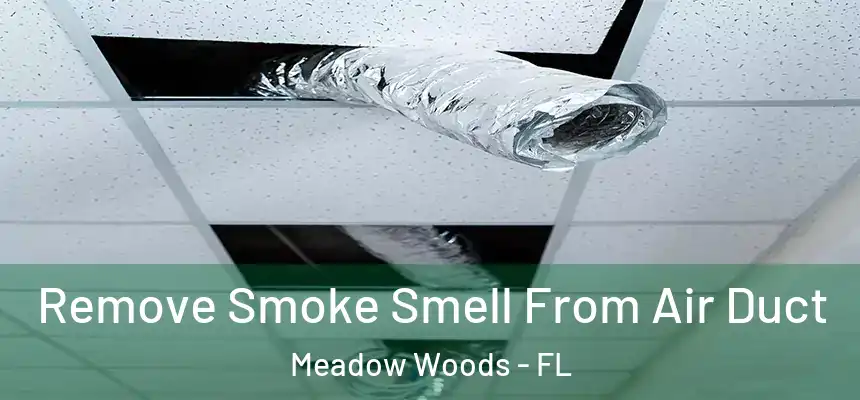 Remove Smoke Smell From Air Duct Meadow Woods - FL
