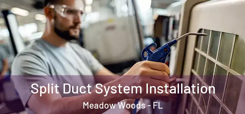 Split Duct System Installation Meadow Woods - FL
